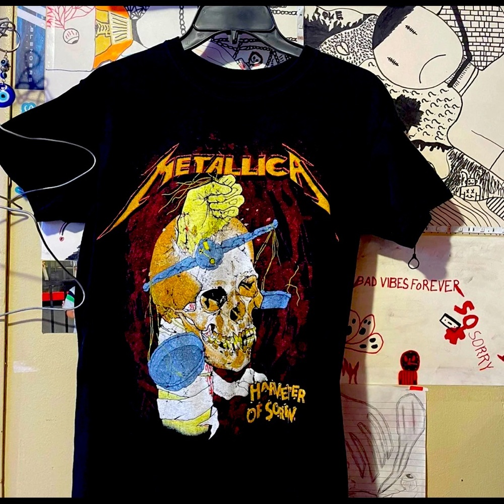Metallica graphic T-shirt "harvester of sorrow"
